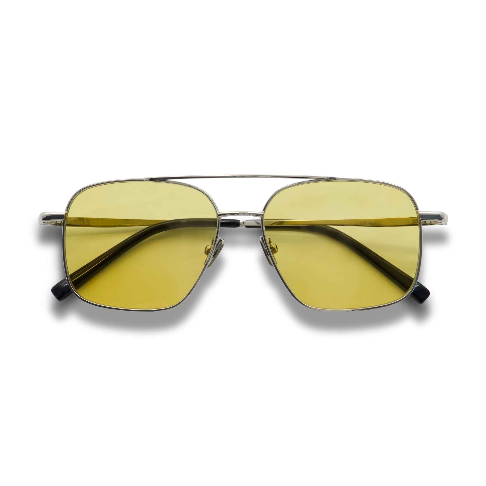 Stevie Optical / Silver Metal & Warm Gold Lens - Shade Files