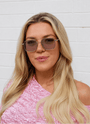 Stevie / Silver Metal & Polarised Ice Blue Lens - Shade Files