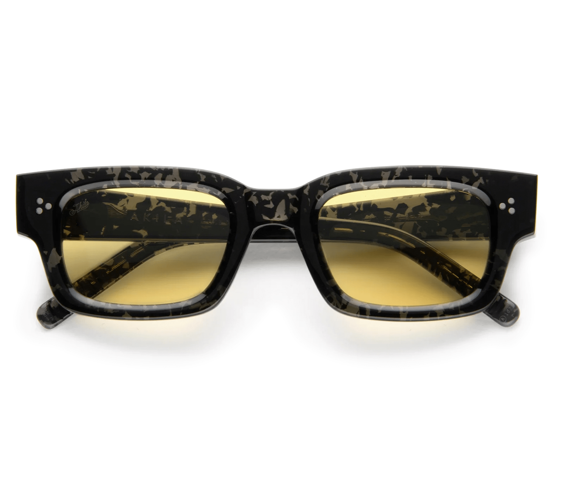 Syndicate / Black Tortoise Acetate & Yellow Lens - Shade Files