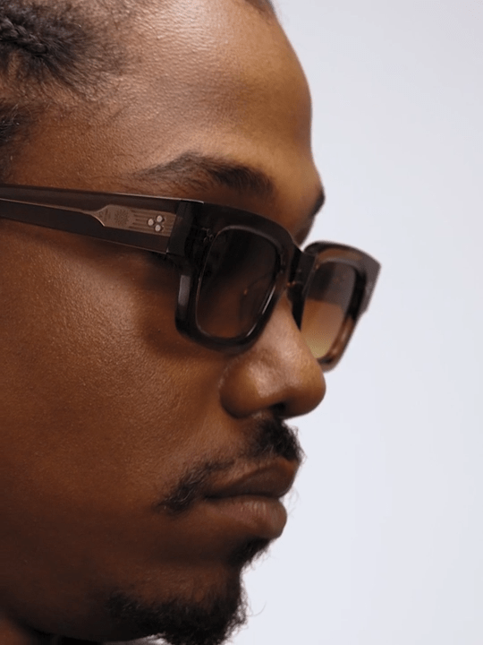 Syndicate / Brown Acetate & Amber Gradient Lens - Shade Files