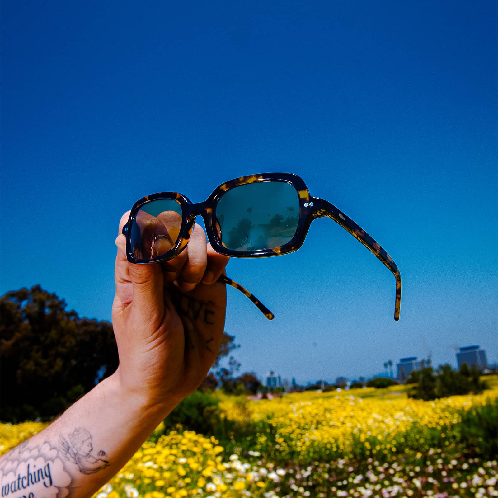 Crap Eyewear | The Dream Cassette | Lunar Tortoise Polarised