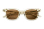 The Dropout Boogie / Crystal Champagne Bio & Polarised Bronze Lens - Shade Files