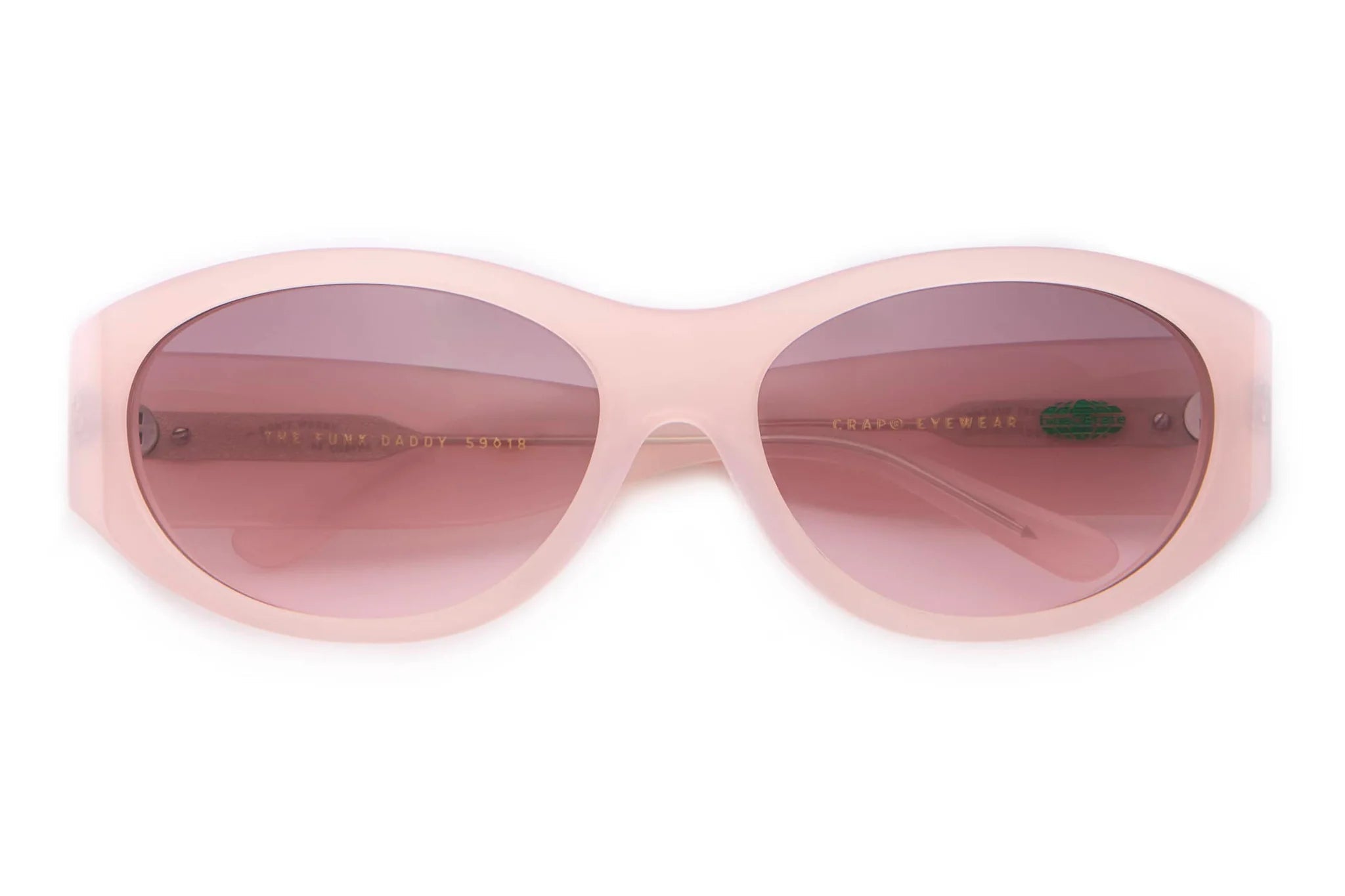 The Funk Daddy / Ballet Pink Bio & Grey-Pink Gradient Lens - Shade Files