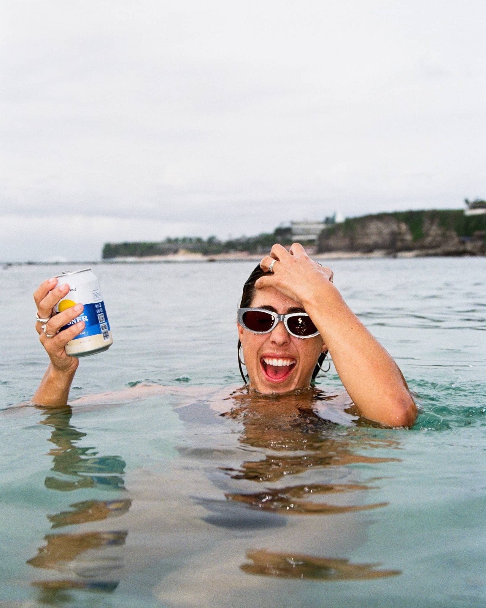 The Funk Punk / Recycled Metallic Silver & Amber Lens - Shade Files