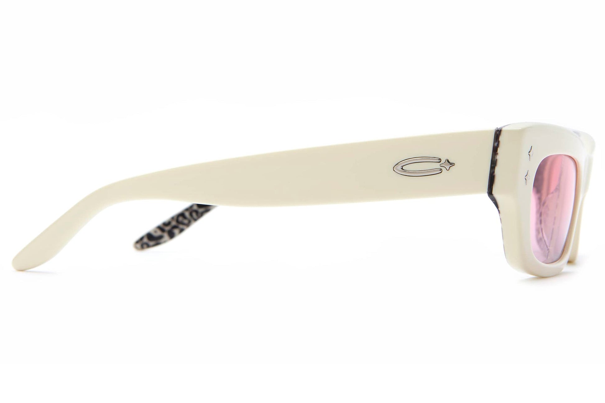 The Glam Rodeo / Cream Leopard Bio & Vintage Pink Lens - Shade Files