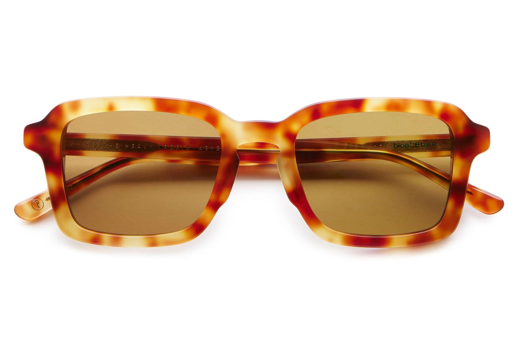 The Heavy Tropix / Blonde Tortoise Bio & Polarised Mustard Lens - Shade Files