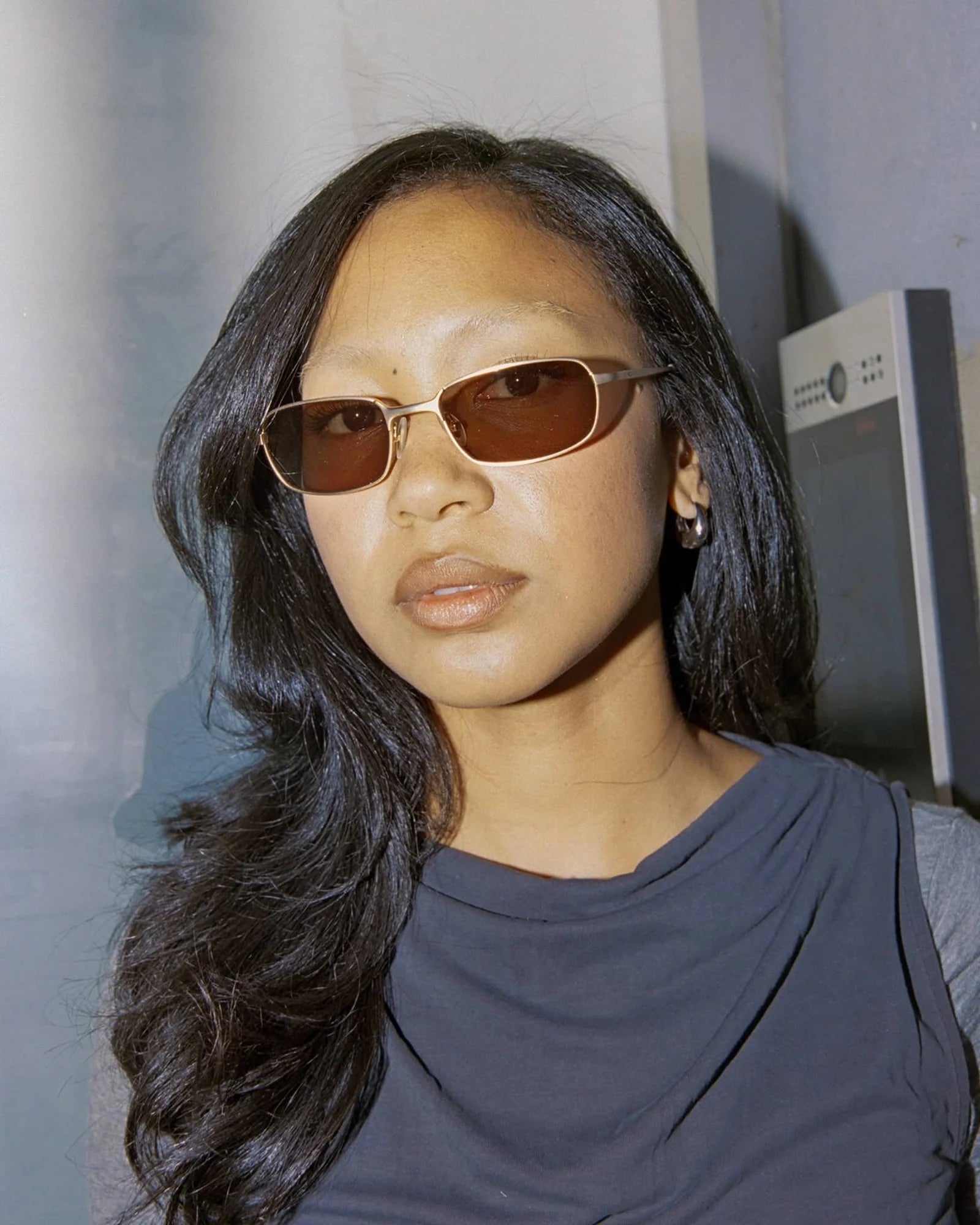 The Infinite Bloom / Matte Gold & Polarised Smoke Lens - Shade Files