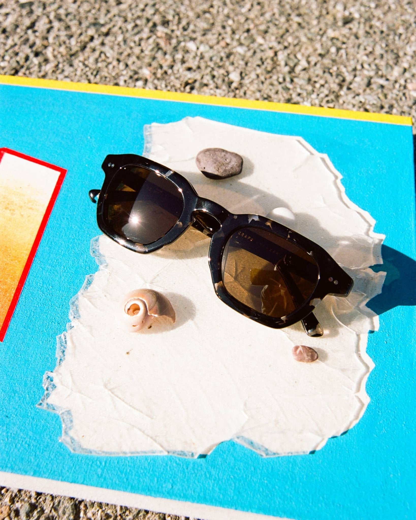 Crap Eyewear | The No Wave | Black Tortoise Polarised Bronze