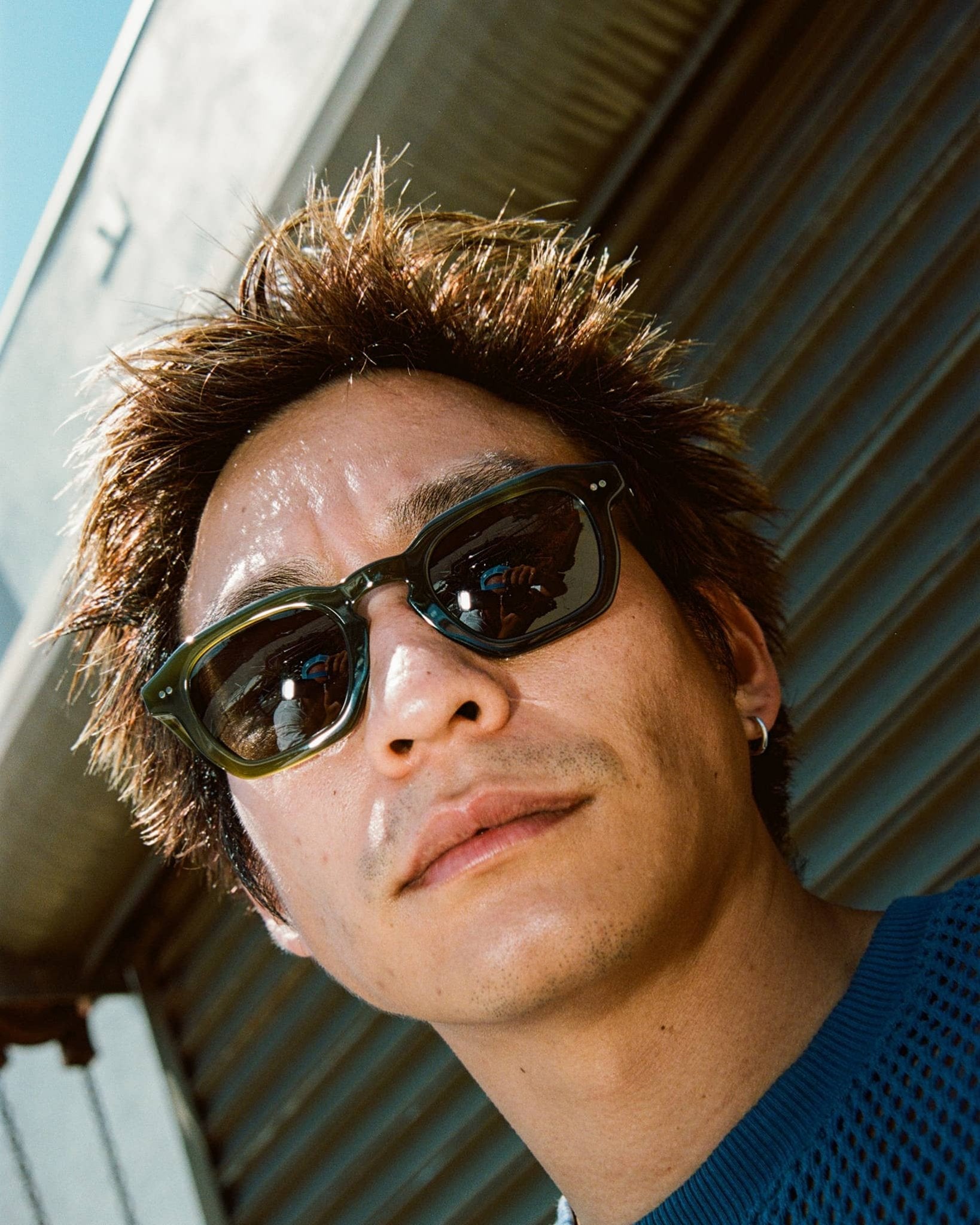 鏡 noapei Crap Eyewear | The No Wave | Seaweed Bio & Polarised Smoke