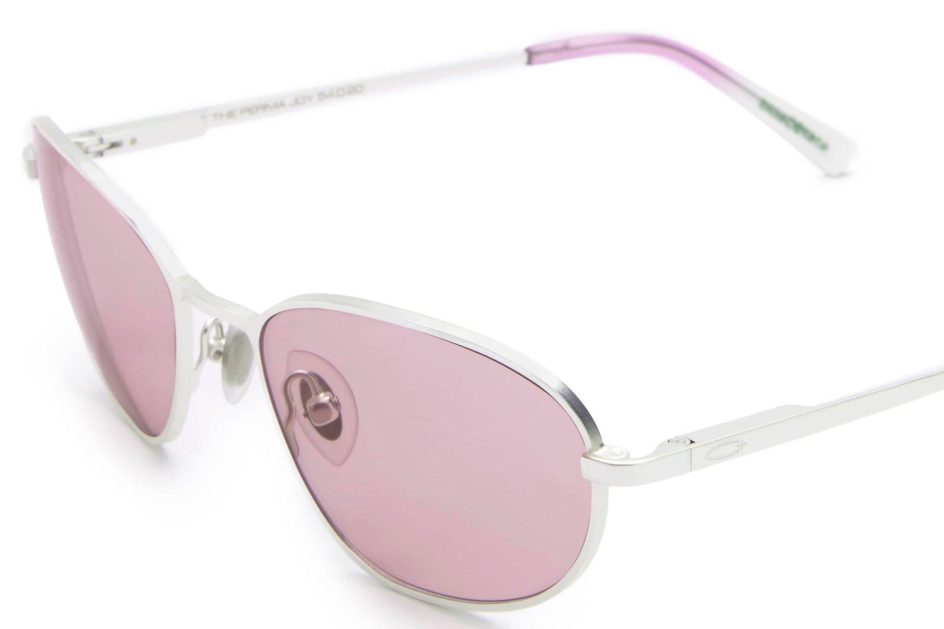 The Perma Joy / Matte Chrome & Lilac Gradient Bio Lens - Shade Files