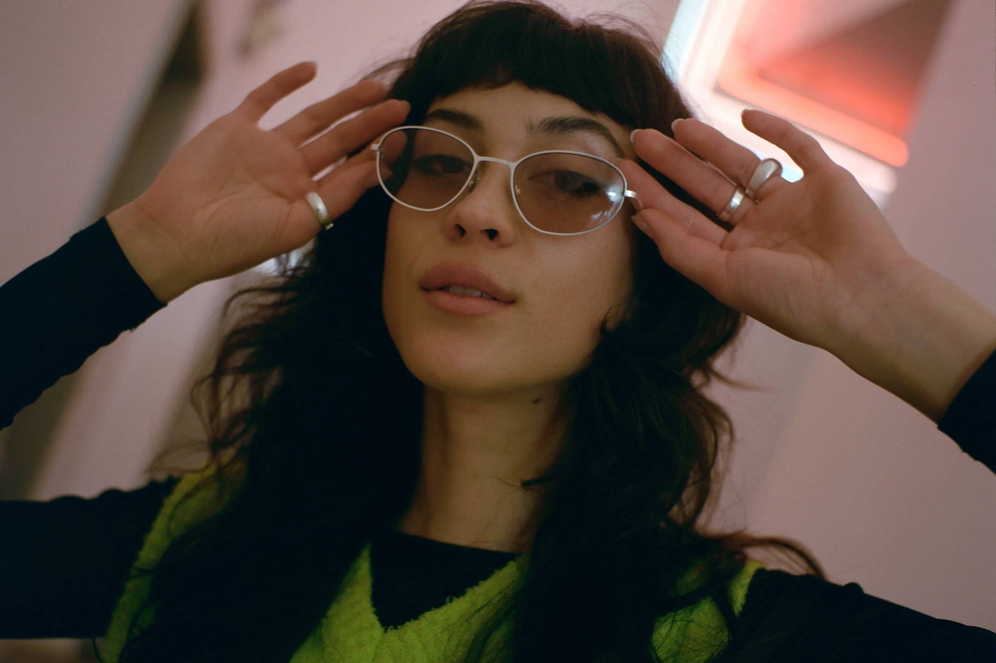 The Perma Joy / Matte Chrome & Lilac Gradient Bio Lens - Shade Files