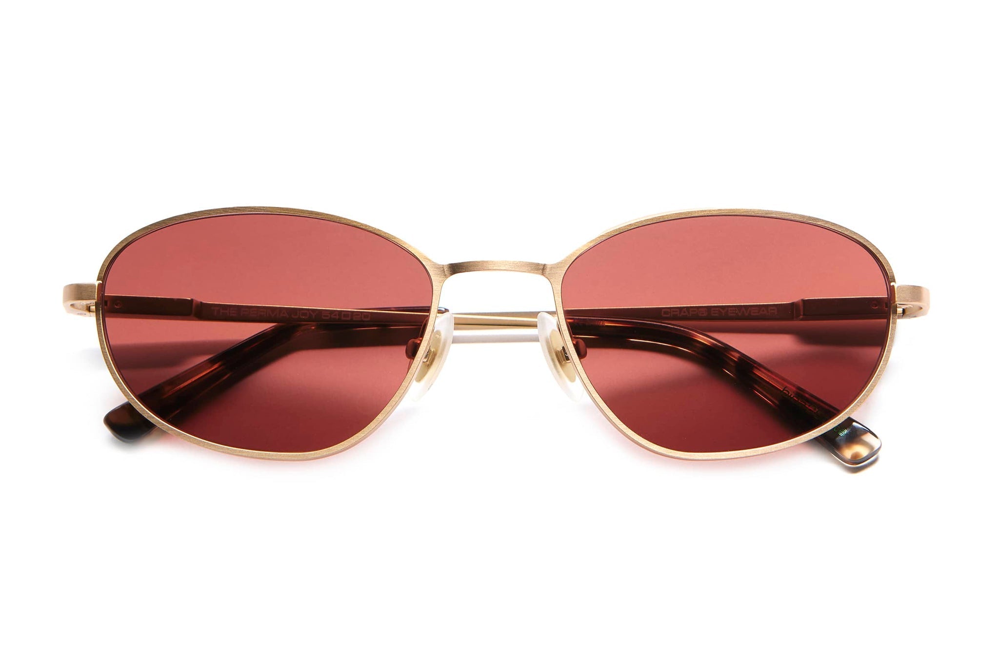 The Perma Joy / Matte Warm Gold & Desert Tortoise Bio & Rosewood Lens - Shade Files