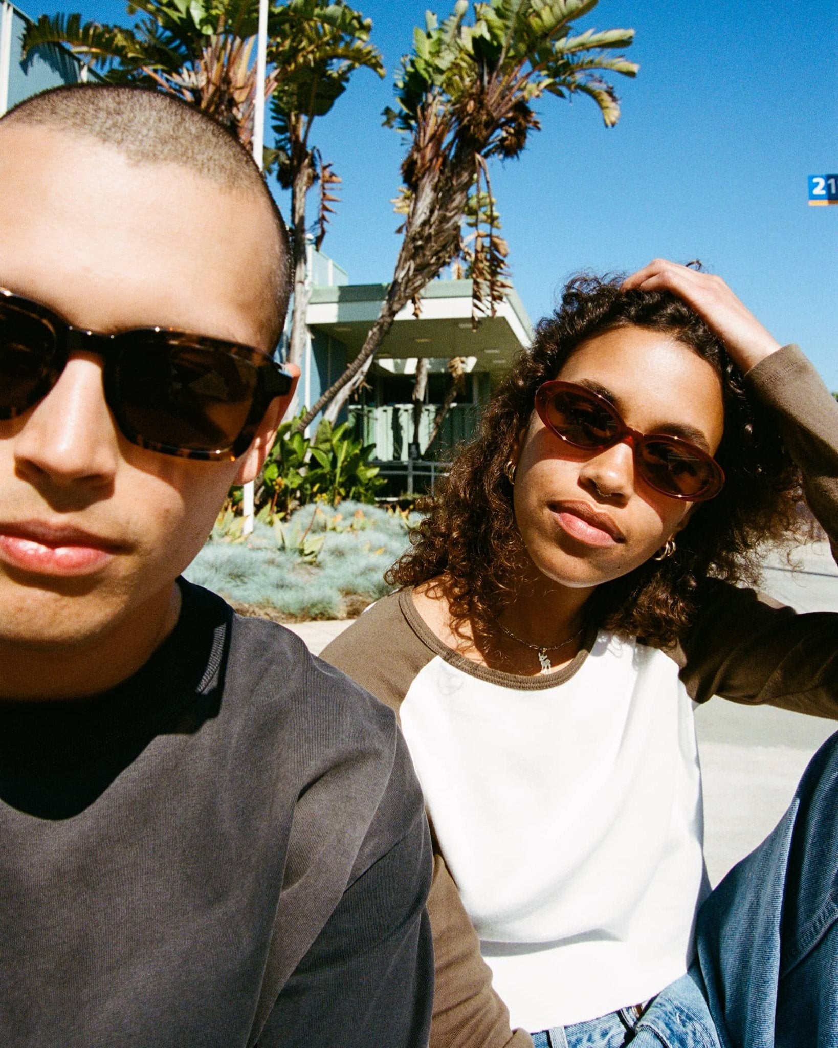 Crap Eyewear | The Sweet Leaf | Crystal Black Cherry Sunglasses
