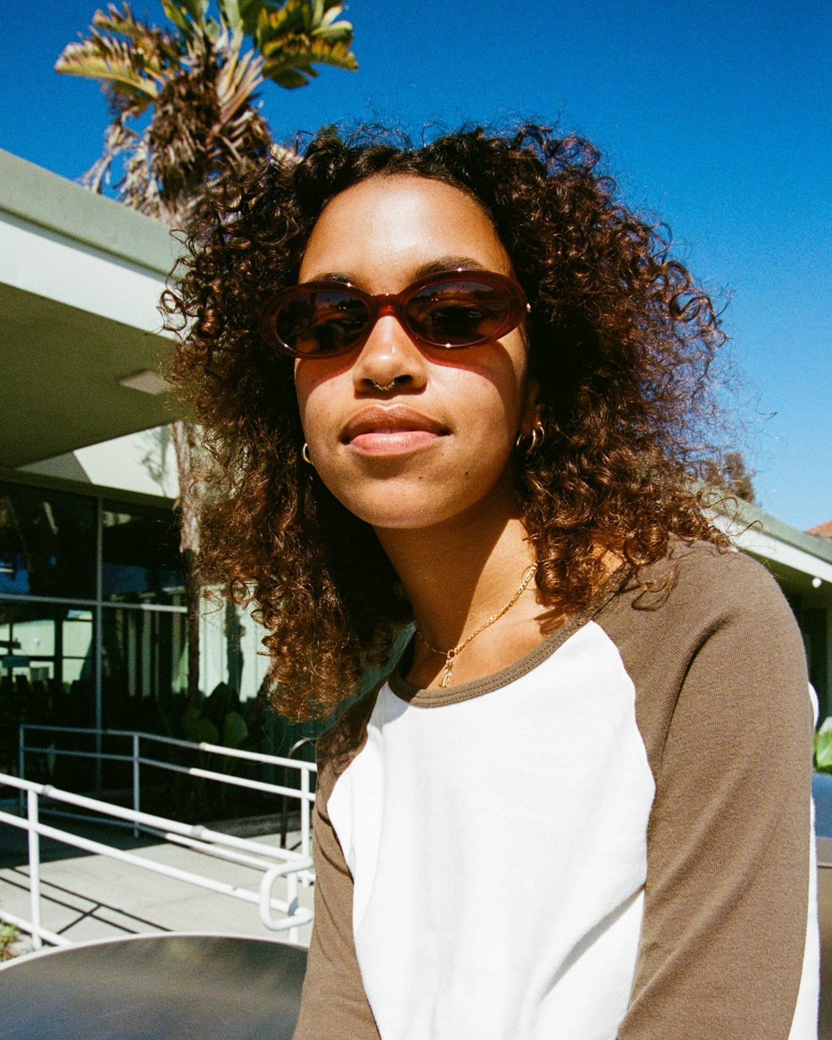 Crap Eyewear | The Sweet Leaf | Crystal Black Cherry Sunglasses