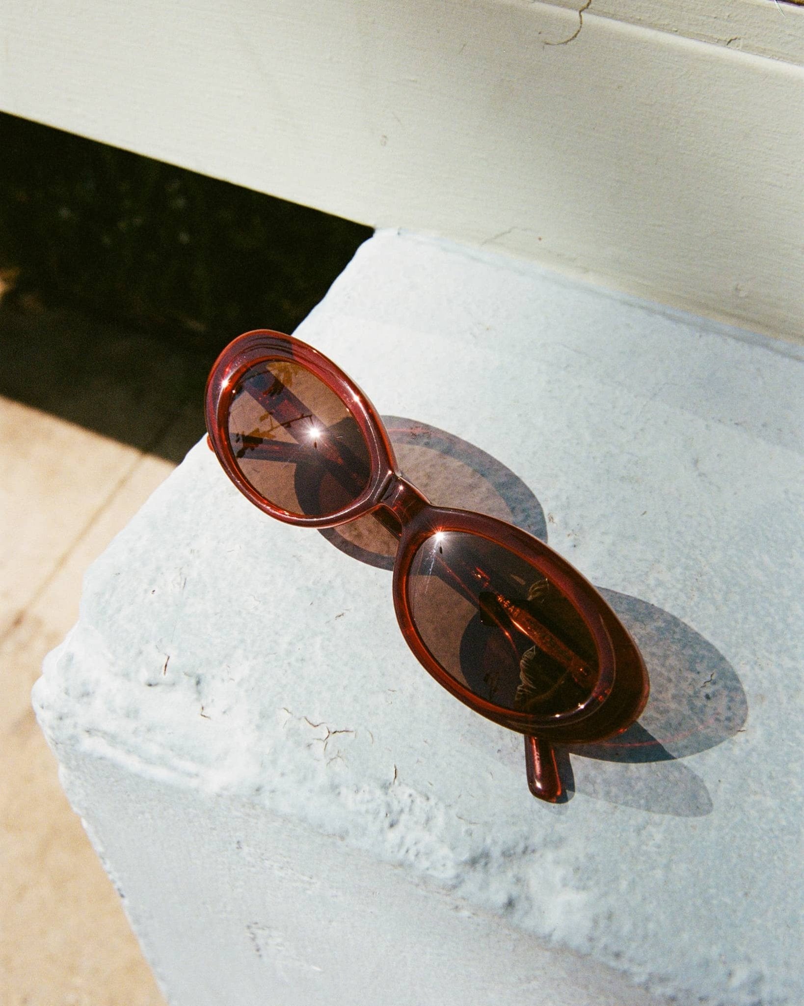 Crap Eyewear | The Sweet Leaf | Crystal Black Cherry Sunglasses