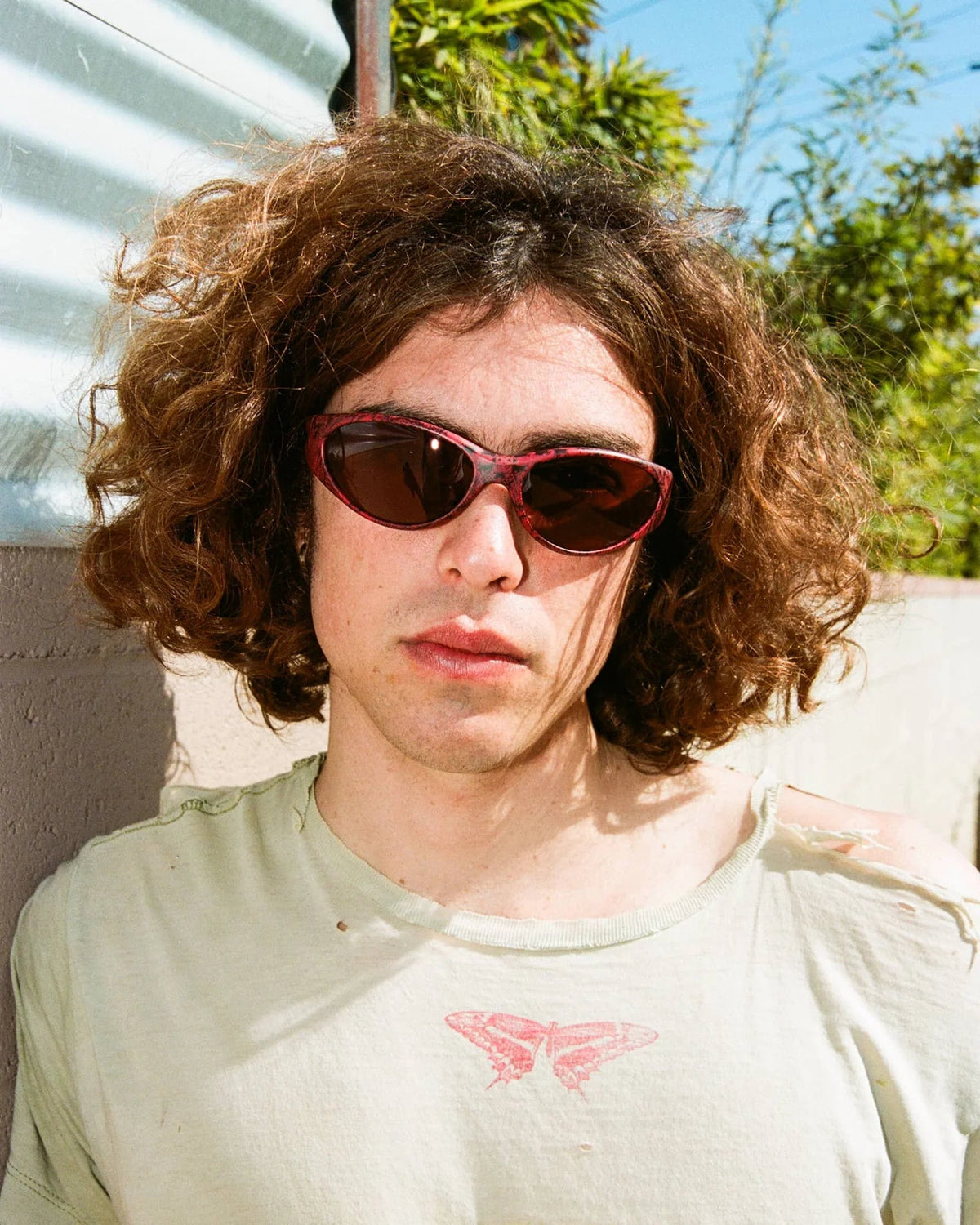Red Digi Crap Eyewear | The Warp Zone | Red Digi Python Sunglasses | Shade Files