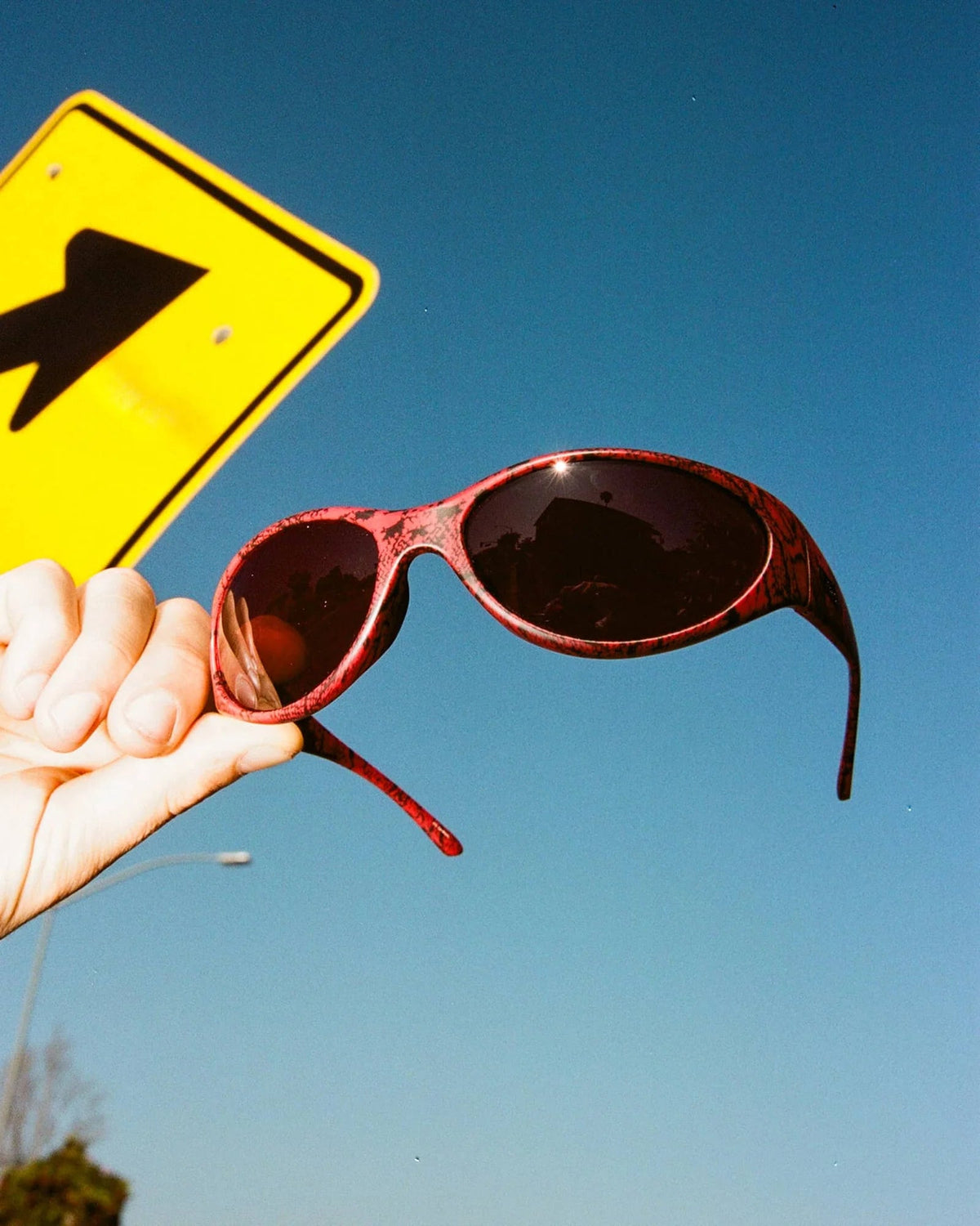 Red Digi Crap Eyewear | The Warp Zone | Red Digi Python Sunglasses | Shade Files