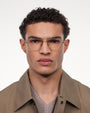 Titan Polygon Optical / Gold Titanium & Clear Lens - Shade Files