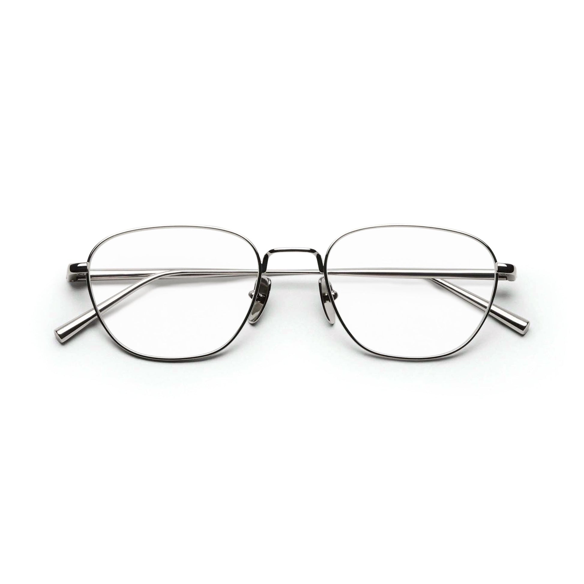 Titan Polygon Optical / Silver Titanium & Clear Lens - Shade Files