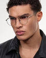 Titan Round Optical / Silver Titanium & Clear Lens - Shade Files