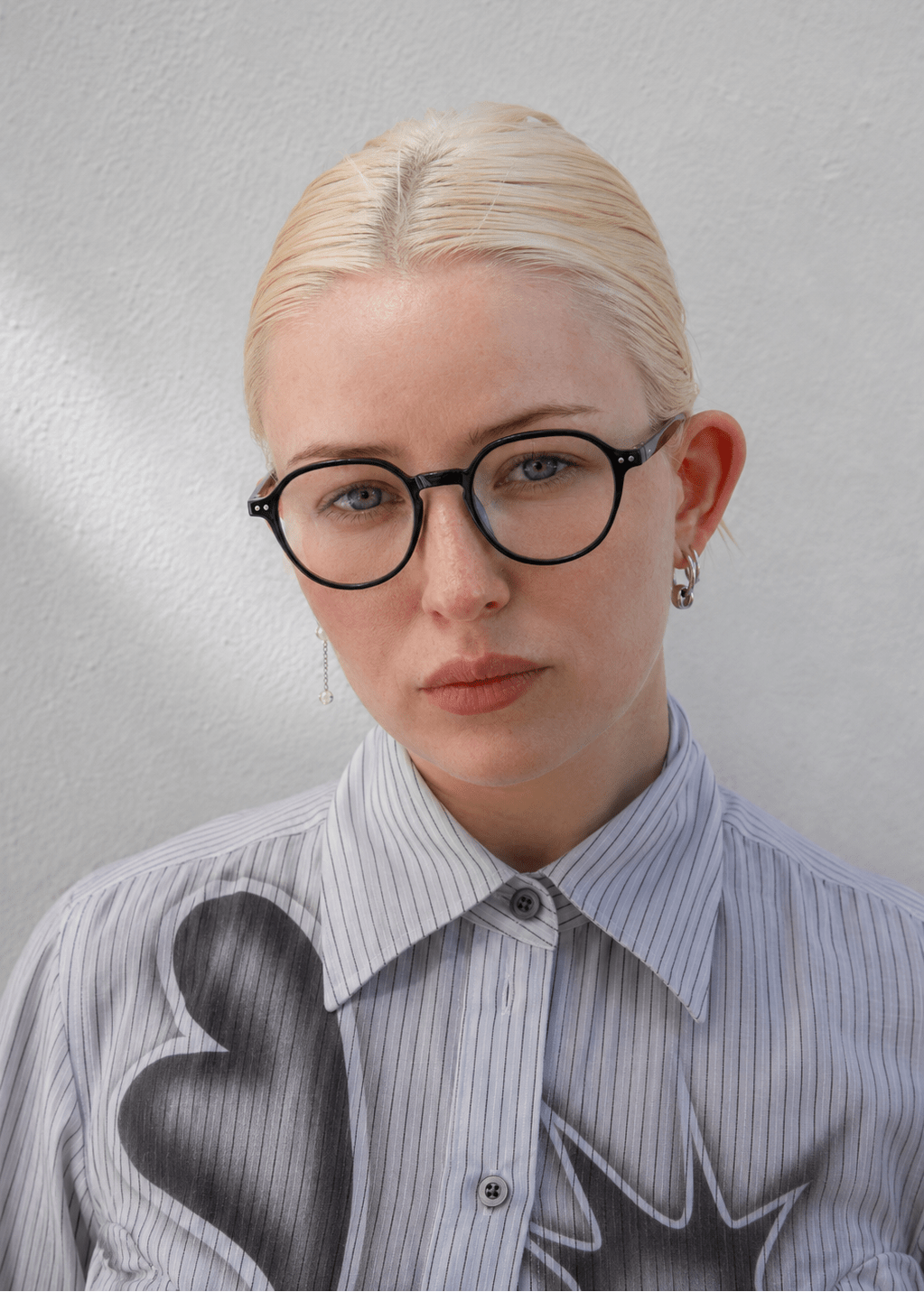 Tone Optical / Black Acetate and Metal & Clear Lens - Shade Files