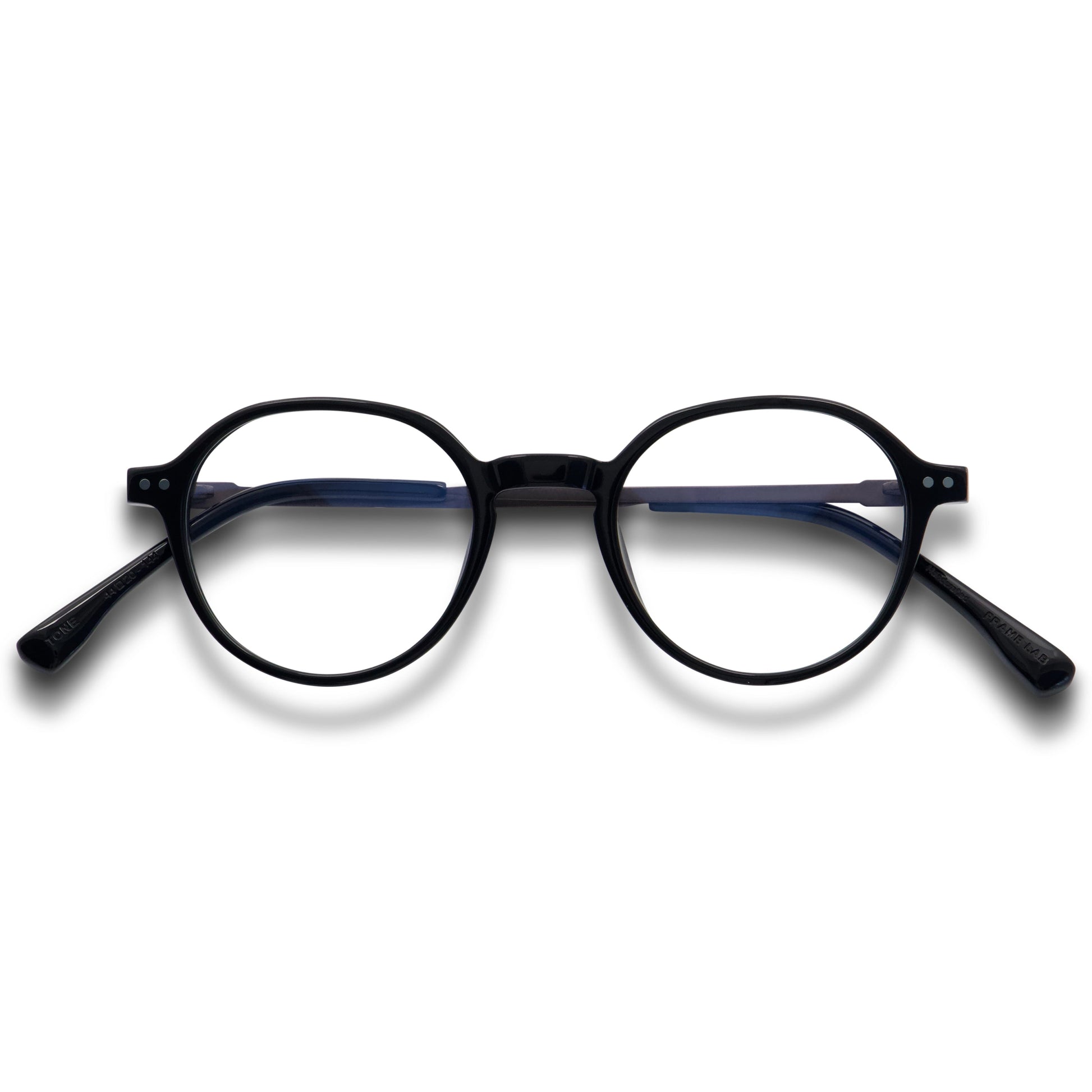 Tone Optical / Black Acetate and Metal & Prescription Lens - Shade Files