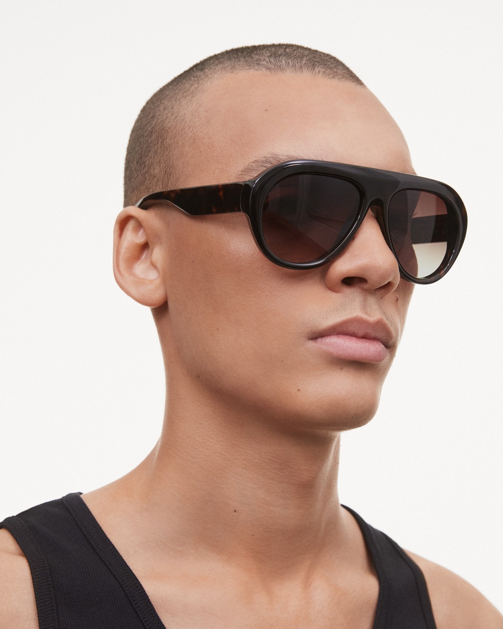 Tony / Tortoise & Brown Gradient Lens - Shade Files