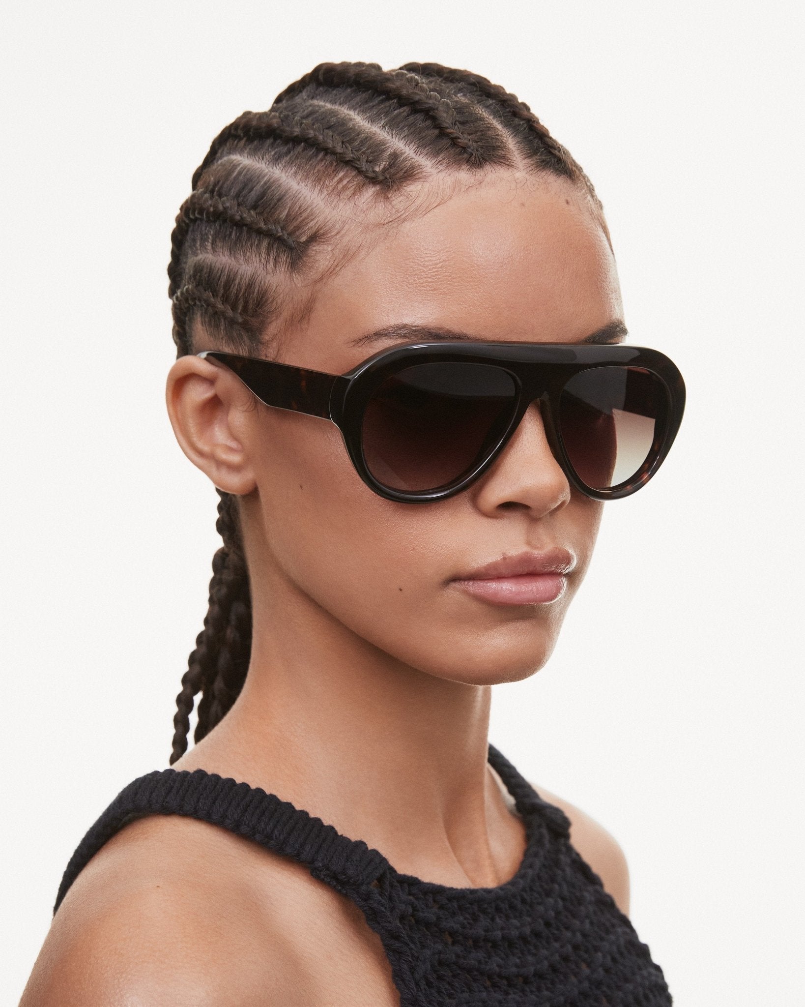 Tony / Tortoise & Brown Gradient Lens - Shade Files