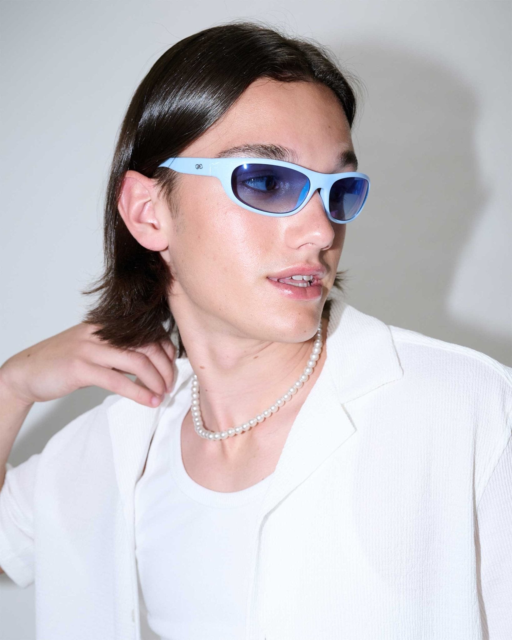 Traffic / Ice Blue & Charcoal Gradient Lens - Shade Files