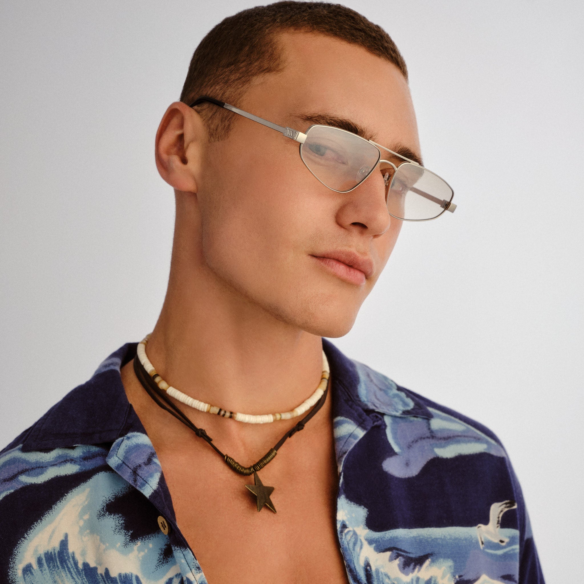 Le Specs | Treasure | Silver & Silver Flash Tint Lens Sunglasses