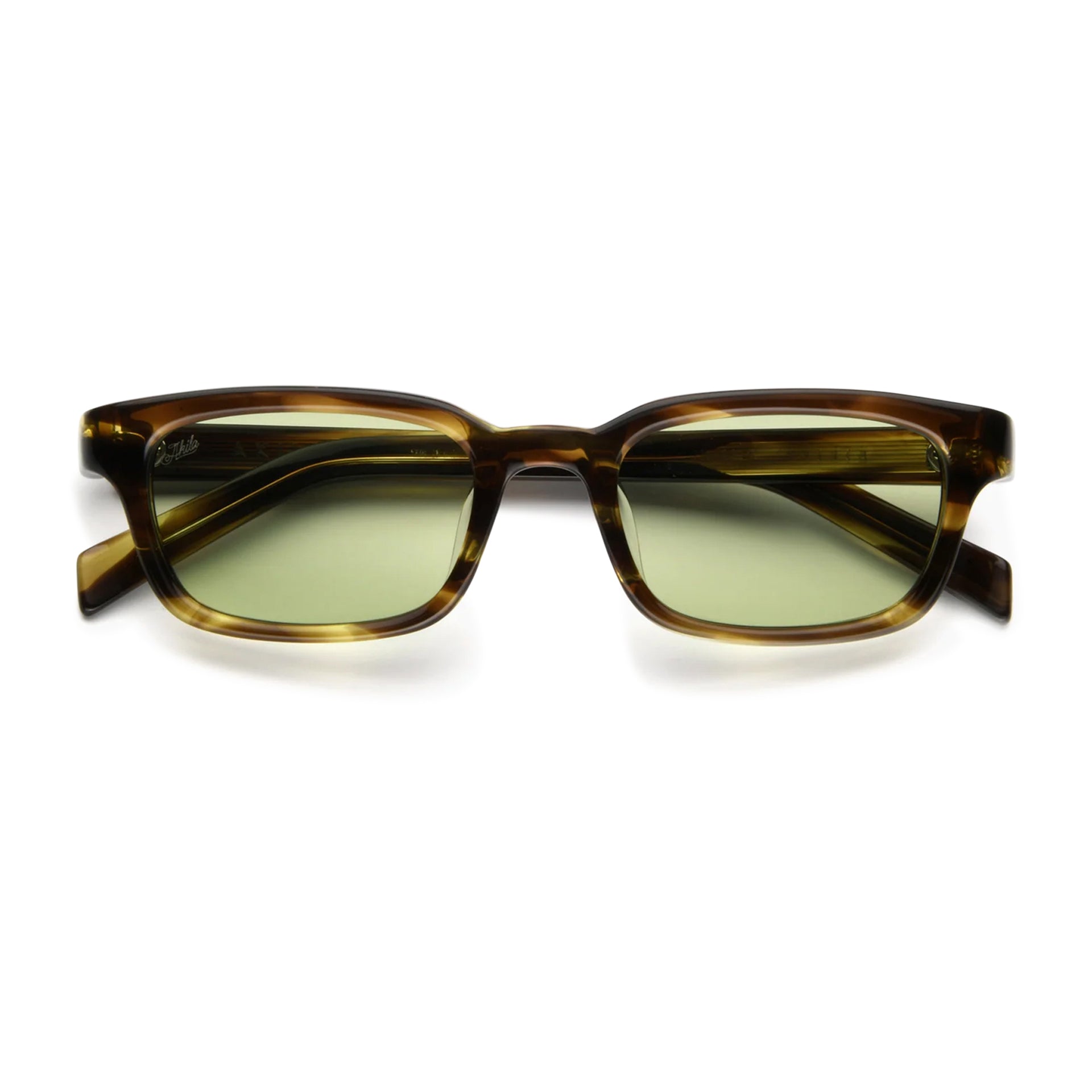 Trivia / Olive Havana Acetate & Green Lens - Shade Files
