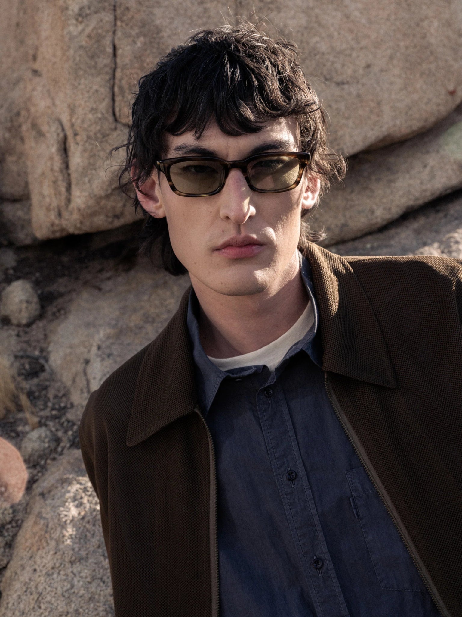 Trivia / Olive Havana Acetate & Green Lens - Shade Files