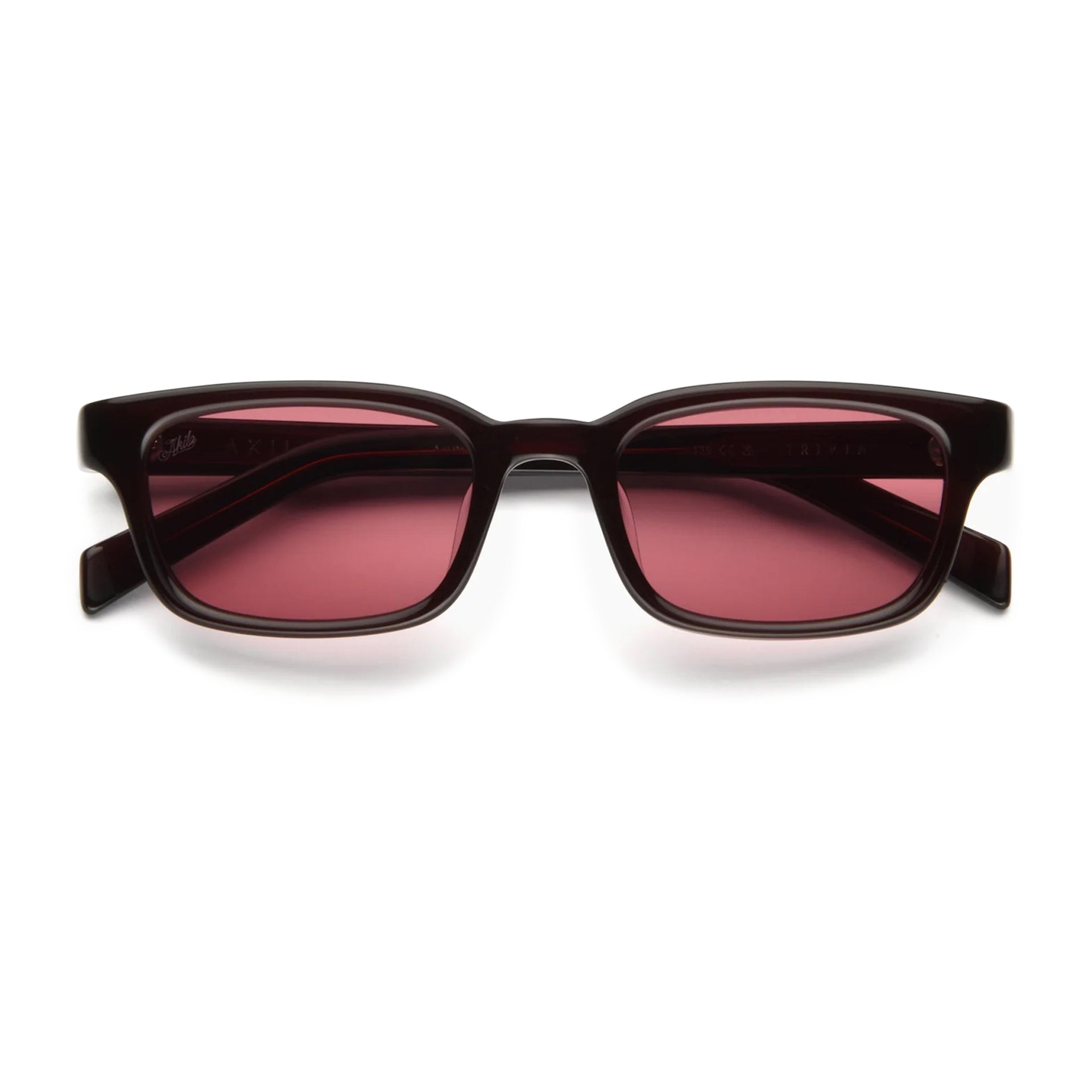 Trivia / Oxblood Acetate & Maroon Lens - Shade Files