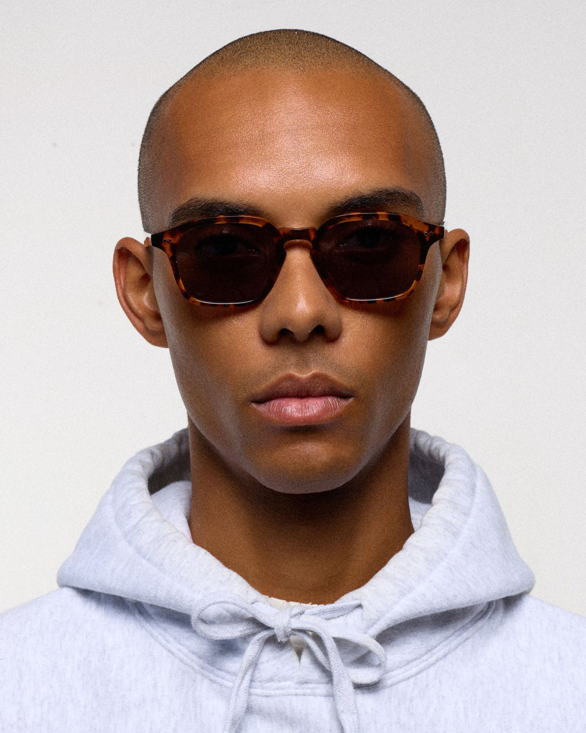 Verner / Havana Acetate & Grey Solid Lens - Shade Files