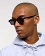 Verner / Havana Acetate & Grey Solid Lens - Shade Files
