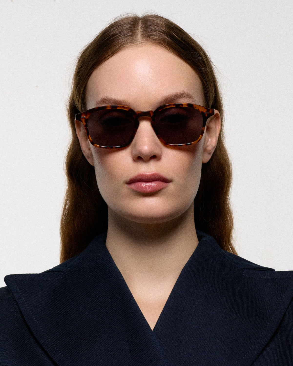 Verner / Havana Acetate & Grey Solid Lens - Shade Files