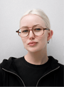 Walid Optical / Dual Brown Acetate & Clear Lens - Shade Files