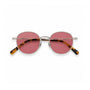 Wallis / Brushed Silver Metal & Polarised Rose Lens - Shade Files