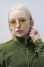 Wallis / Brushed Silver Metal & Warm Gold Lens - Shade Files