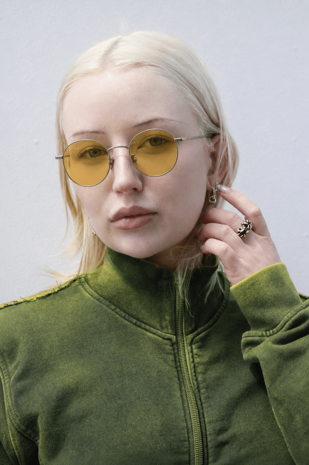Wallis / Brushed Silver Metal & Warm Gold Lens - Shade Files