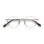Wallis Optical / Brushed Silver Metal & Clear Lens - Shade Files