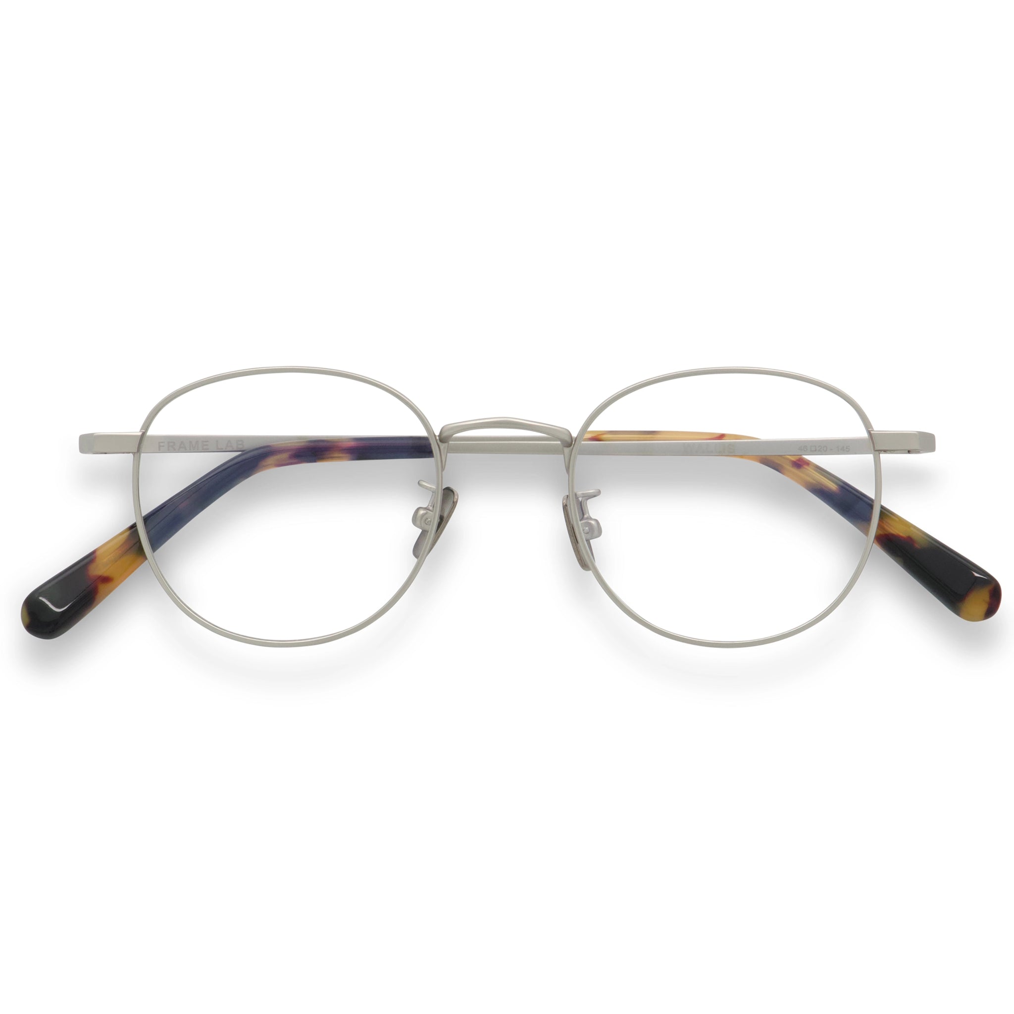 Wallis Optical / Silver Tortoise Metal & Prescription Lens - Shade Files
