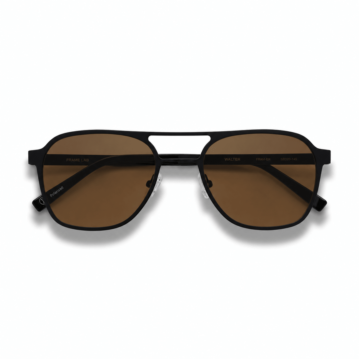 Walter / Black Titanium & Polarised Brown Lens - Shade Files
