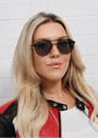 Walter / Matte Black Titanium & Polarised Sky Blue Lens - Shade Files