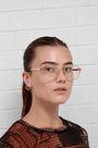 Walter Optical / Brushed Gold Titanium & Clear Lens - Shade Files