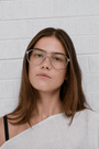 Walter Optical / Brushed Silver Titanium & Clear Lens - Shade Files