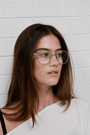 Walter Optical / Brushed Silver Titanium & Clear Lens - Shade Files