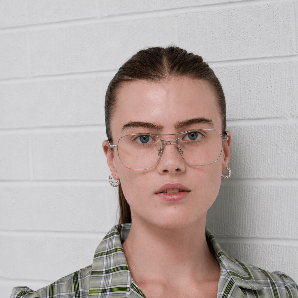 Warwick Optical / Gold Metal & Clear Lens - Shade Files