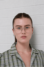 Warwick Optical / Gold Metal & Clear Lens - Shade Files