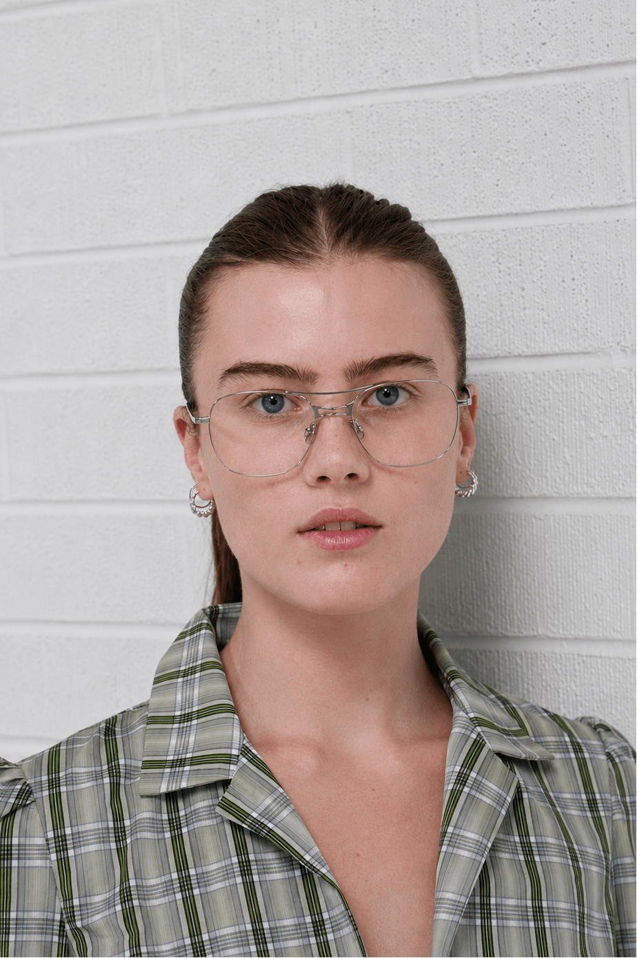 Warwick Optical / Gold Metal & Clear Lens - Shade Files